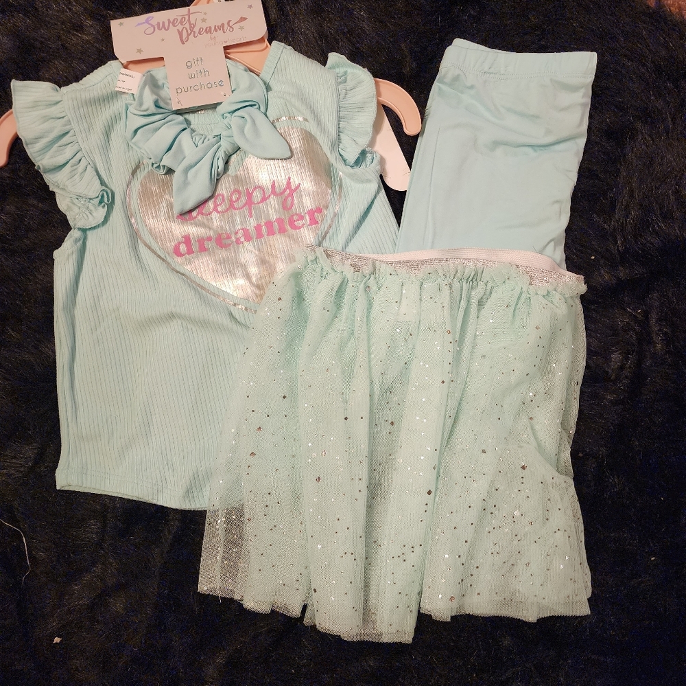 Sweet Dreams 4 piece pajama set